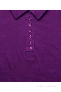 Top Notch Solid Women's Polo Neck T-Shirt